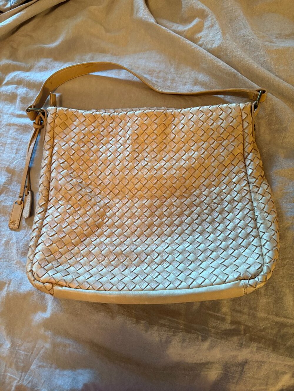 Beautiful Woven Leather Bag